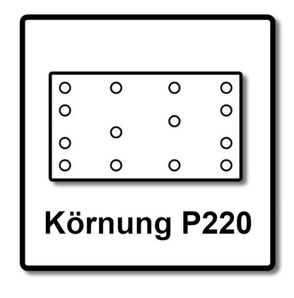 Festool STF 80x133 RU2/50 Schleifstreifen Rubin 2 P220 80 x 133 mm 50 Stk. ( 499053 ) für Rutscher RTS 400, RTSC 400, RS 400, RS 4, LS 130 - Toolbrothers