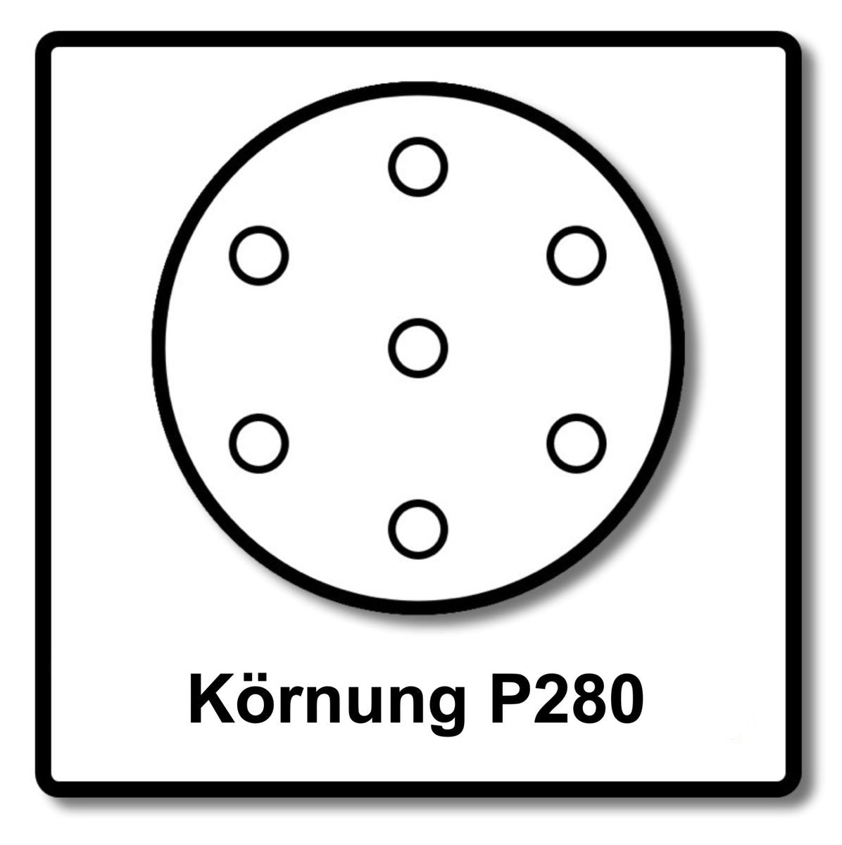 Festool STF D150/48 Schleifscheiben Granat P280 150 mm 100 Stk. ( 575169 ) für RO 150, ES 150, ETS 150, ETS EC 150, LEX 150, WTS 150, HSK-D 150 - Toolbrothers