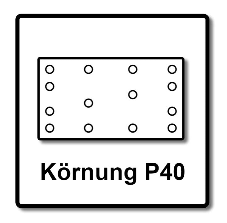 Festool STF 80x133 Schleifstreifen Granat P40 80 x 133 mm 50 Stk. ( 497117 ) für Rutscher RTS 400, RTSC 400, RS 400, RS 4, LS 130 - Toolbrothers