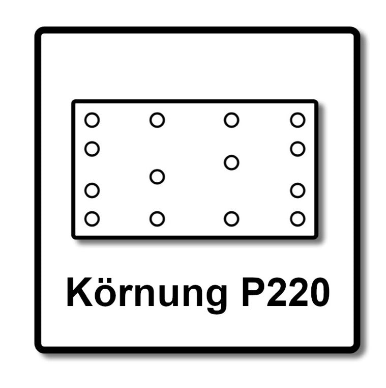 Festool STF 80x133 Schleifstreifen Granat P220 80 x 133 mm 100 Stk. ( 497123 ) für Rutscher RTS 400, RTSC 400, RS 400, RS 4, LS 130 - Toolbrothers