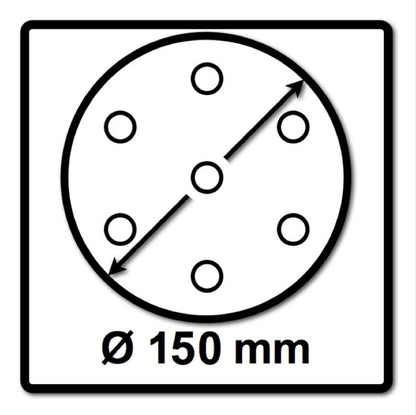 Festool STF D150/48 Schleifscheiben Granat P400 150 mm 400 Stk. ( 4x 575172 ) für RO 150, ES 150, ETS 150, ETS EC 150, LEX 150, WTS 150, HSK-D 150 - Toolbrothers