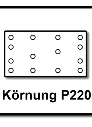 Festool STF 80x133 RU2/50 Schleifstreifen Rubin 2 P220 80 x 133 mm 100 Stk. ( 2x 499053 ) für Rutscher RTS 400, RTSC 400, RS 400, RS 4, LS 130 - Toolbrothers