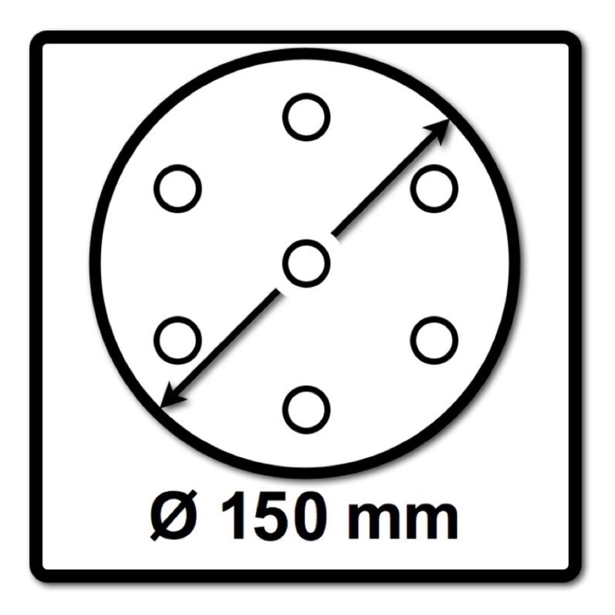 Festool STF D150/48 Schleifscheiben Granat P240 150 mm 400 Stk. ( 4x 575168 ) für RO 150, ES 150, ETS 150, ETS EC 150, LEX 150, WTS 150, HSK-D 150 - Toolbrothers