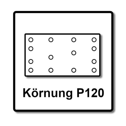 Festool STF 80x133 RU2/50 Schleifstreifen Rubin 2 P120 80 x 133 mm 100 Stk. ( 2x 499050 ) für Rutscher RTS 400, RTSC 400, RS 400, RS 4, LS 130 - Toolbrothers