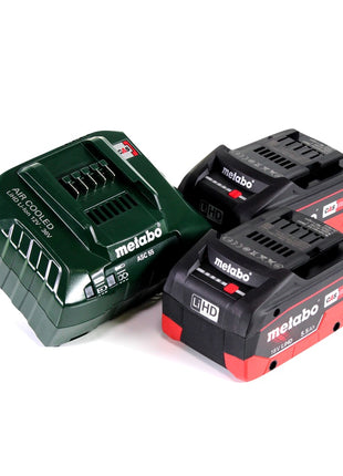 Taille-haie à batterie Metabo AHS 18-65 V 18 V 63 cm + 2x batteries 5,5 Ah + chargeur