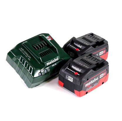 Taille-haie à batterie Metabo AHS 18-65 V 18 V 63 cm + 2x batteries 5,5 Ah + chargeur