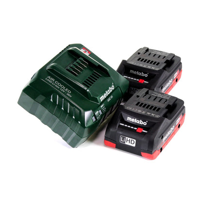 Scie à découper sans fil Metabo KGS 18 LTX 216 18 V 216 mm + 2 batteries 4,0 Ah + chargeur