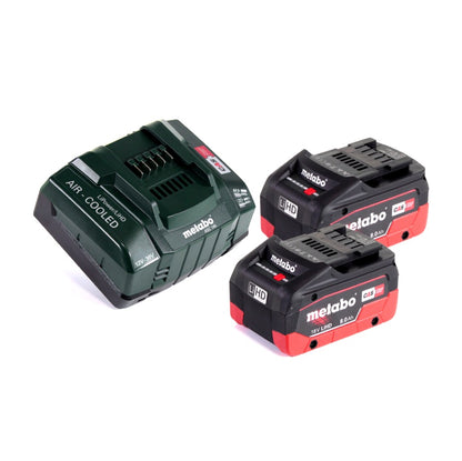 Scie à découper sans fil Metabo KGS 18 LTX 216 18 V 216 mm (619001810) + 2 batteries 8,0 Ah + chargeur