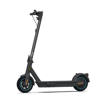 Ninebot Kick Scooter MAX G30D by Segway E-Scooter Trottinette électrique 350 W + Serrure à combinaison + Sacoche avant sur guidon + Support pour téléphone portable