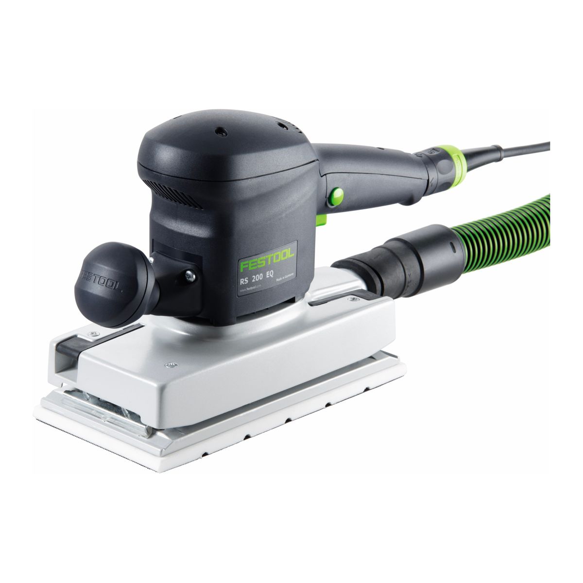 Ponceuse orbitale coulissante Festool RS 200 EQ-Plus 330 W 115 x 225 mm (567841) + sabot de ponçage SSH-115x225/10 (489629) + Systainer