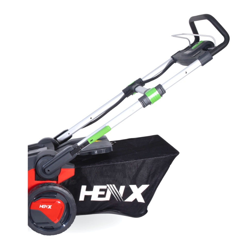 Tondeuse à gazon à batterie Henx H36GC20 40 V 51 cm 60 L brushless Solo (7063706) - sans batterie, sans chargeur