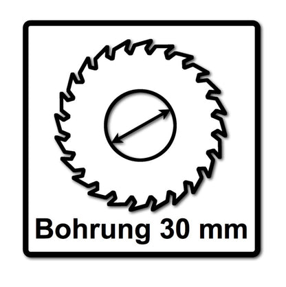 Jeu de lames de scie circulaire spéciales Festool 2x TF80 A 254 x 2,4 x 30 mm (2x 575978) pour scie à table TKS 80