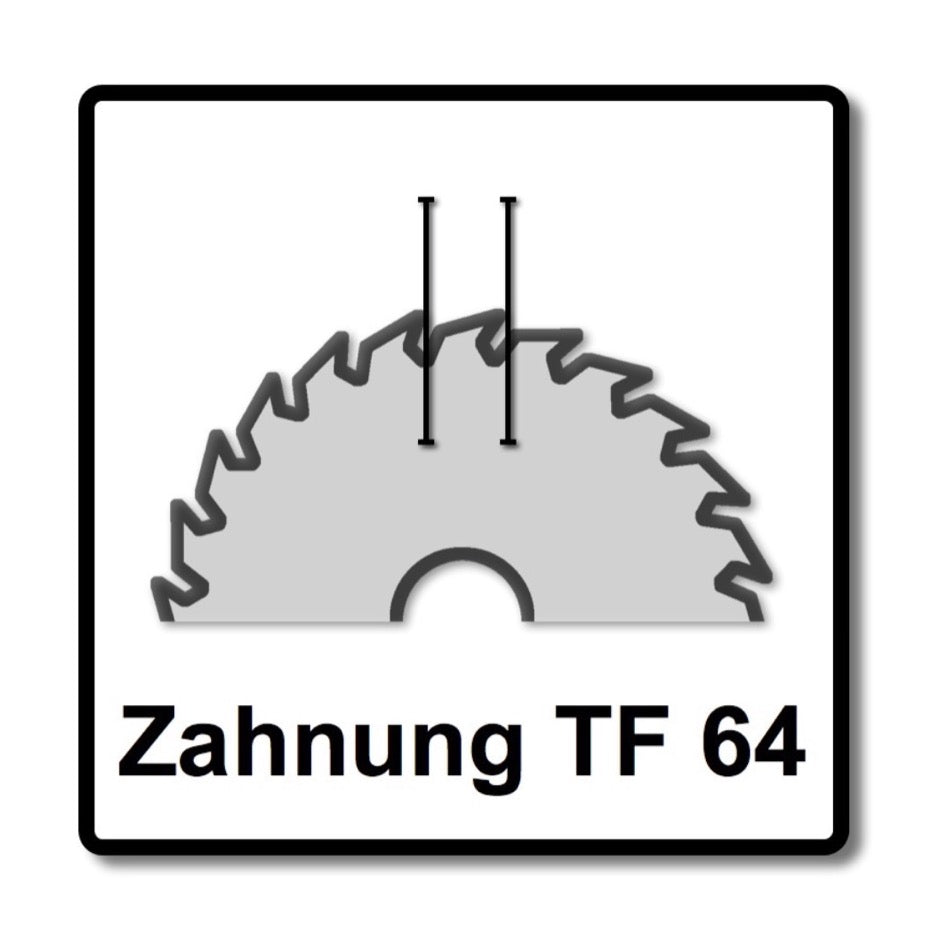 Festool Spezial Kreissägeblatt Set 2x HW 216 x 30 x 2,3 mm TF64 216 mm ( 2x 500122 ) 64 Zähne - Toolbrothers