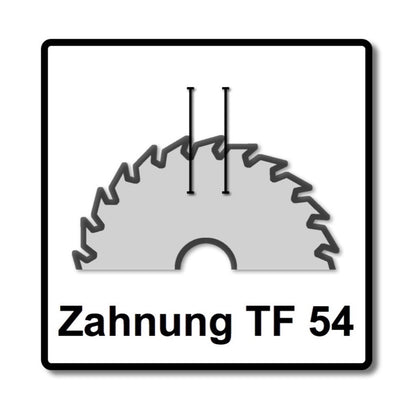 Festool Spezial Kreissägeblatt Set 2x HW 190 x 2,6 FF Fast Fix TF54 190 mm ( 2x 492052 ) 54 Zähne - Toolbrothers