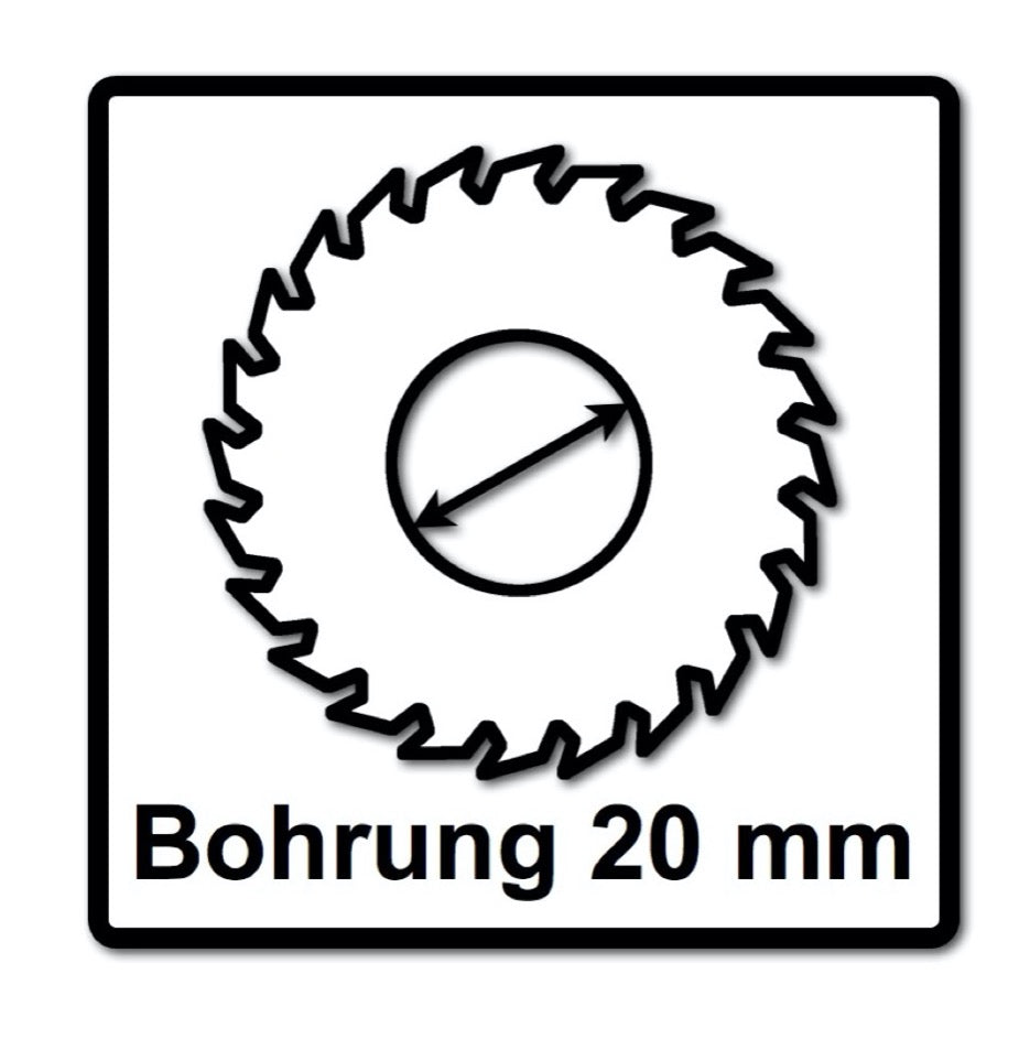 Festool Spezial Kreissägeblatt Set 3x HW 160 x 20 x 2,2 mm TF52  ( 3x 496306 ) 160 mm 52 Zähne - Toolbrothers