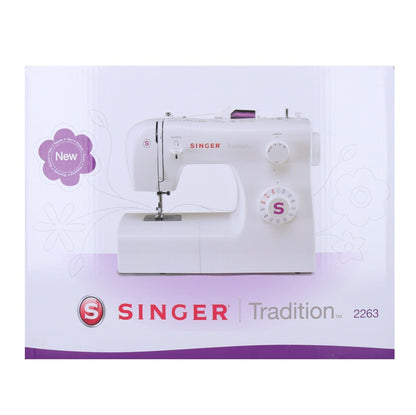 Singer 2263 Tradition Nähmaschine 70 Watt 750 U/min 4 mm Stichlänge / 5 mm Stichbreite