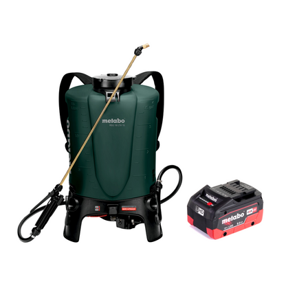 Metabo RSG 18 LTX 15 Akku Rückensprühgerät 18 V 15 L 3,0 Bar + 1x Akku 8,0 Ah - ohne Ladegerät