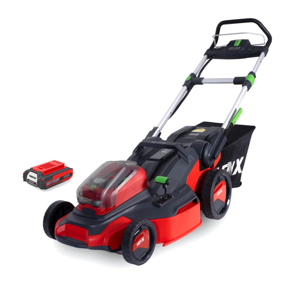 Tondeuse à gazon sans fil Henx H36GC20 40 V 51 cm 60 L brushless + 1x batterie 2,5 Ah - sans chargeur