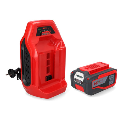 Tondeuse à gazon à batterie Henx H36GC20 40 V 51 cm 60 L brushless + 1x batterie 7,5 Ah + chargeur rapide