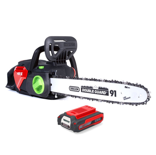 Henx H36LJ16 Akku Kettensäge 40 V 40 cm Brushless + 1x Akku 2,5 Ah - ohne Ladegerät