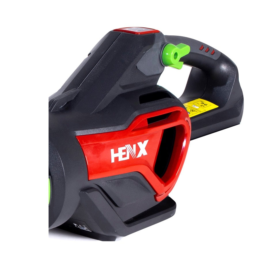 Henx H36CF900HE Akku Laubbläser 40 V Brushless + 2x Akku 5,0 Ah + Ladegerät