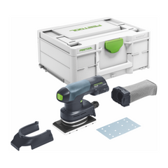 Festool RTSC 400-Basic Akku Rutscher 18 V 80 x 130 mm ( 576347 ) Brushless Einhandschleifer + Systainer - ohne Akku, ohne Ladegerät ( Nachfolger von 201519 ) - Toolbrothers