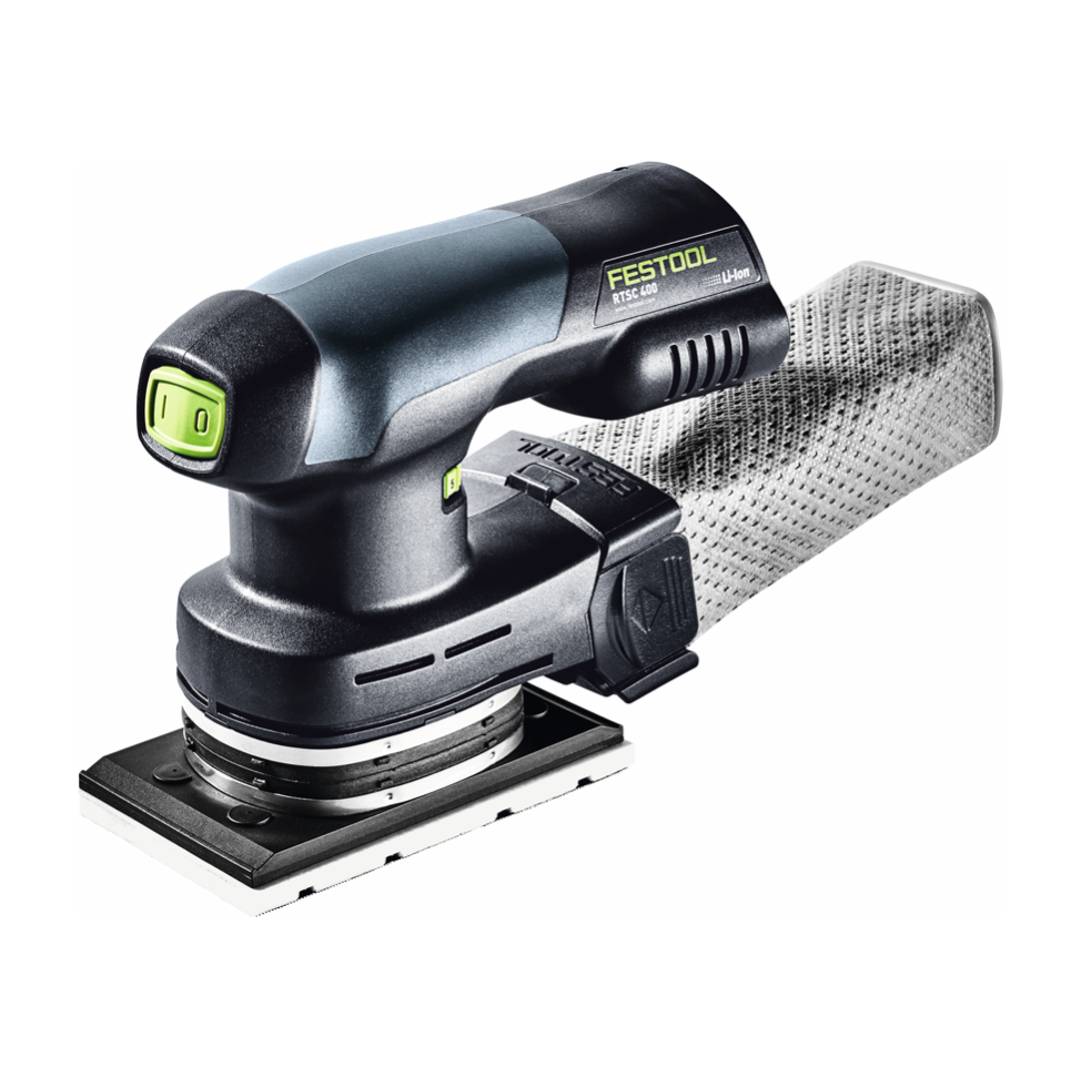 Festool RTSC 400-Basic Akku Rutscher 18 V 80 x 130 mm ( 576347 ) Brushless Einhandschleifer + Systainer - ohne Akku, ohne Ladegerät ( Nachfolger von 201519 ) - Toolbrothers