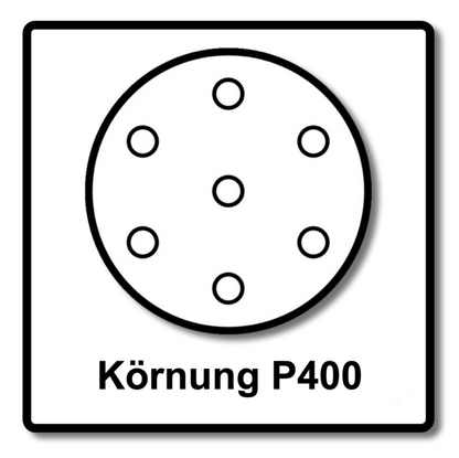 Mirka BASECUT Schleifscheiben 150 mm P400 100 Stk. ( 2261109941 ) Grip 15 Loch - Toolbrothers