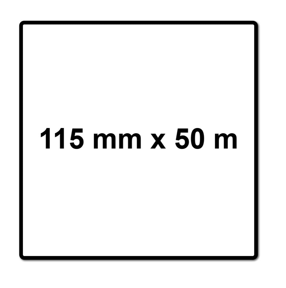 Papier abrasif Mirka BASECUT 115 mm x 50 m Rouleau abrasif P100 (2251100110N) papier abrasif universel