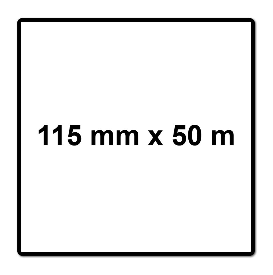 Mirka BASECUT Schleifpapier 115 mm x 50 m P120 Schleifrolle ( 2251100112N ) Universal Schleifpapier