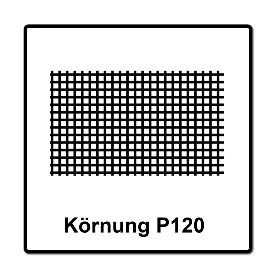 Papier abrasif Mirka BASECUT 115 mm x 50 m Rouleau abrasif P120 (2251100112N) papier abrasif universel