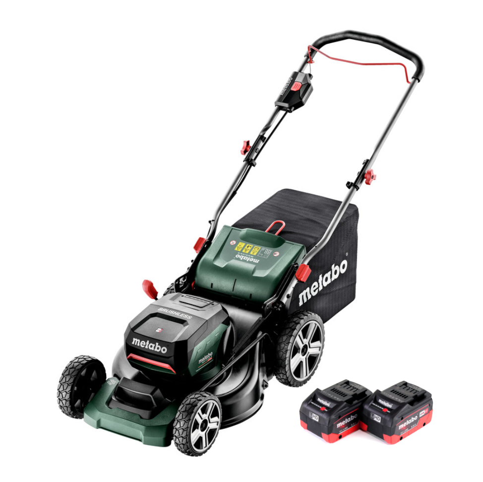 Metabo RM 36-18 LTX BL 46 Akku Rasenmäher 36 V ( 2x 18 V ) 46 cm Brushless + 2x Akku 5,5 Ah - ohne Ladegerät - Toolbrothers