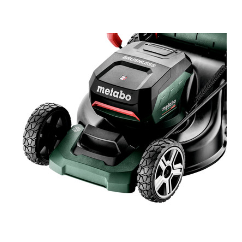 Metabo RM 36-18 LTX BL 46 Akku Rasenmäher 36 V ( 2x 18 V ) 46 cm Brushless + 2x Akku 10,0 Ah - ohne Ladegerät - Toolbrothers