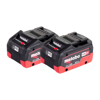 Metabo FSD 36-18 LTX BL 40 débroussailleuse sur batterie 36 V (2x 18 V) manche rond sans balais + 2x batterie 8,0 Ah - sans chargeur