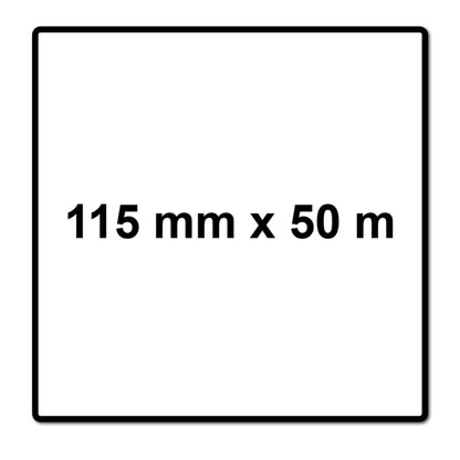 Mirka BASECUT Schleifpapier 115 mm x 50 m P40 2x Schleifrolle ( 2x 2251100140N ) Universal Schleifpapier - Toolbrothers