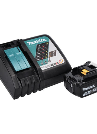 Souffleur de feuilles Makita DUB 185 RF1 sur batterie 18 V + 1x batterie 3,0 Ah + chargeur