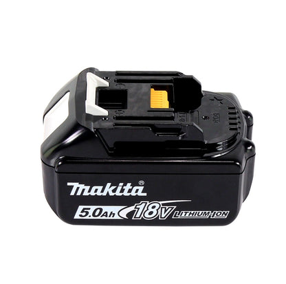 Souffleur de feuilles Makita DUB 185 T1 sur batterie 18 V + 1x batterie 5,0 Ah - sans chargeur