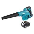 Souffleur de feuilles Makita DUB 185 G1 sur batterie 18 V + 1x batterie 6,0 Ah - sans chargeur