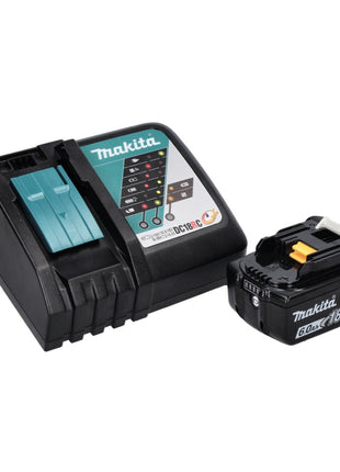 Souffleur de feuilles Makita DUB 185 RG1 sur batterie 18 V + 1x batterie 6,0 Ah + chargeur