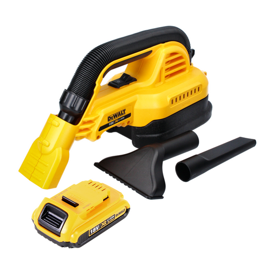 Aspirateur à main sans fil DeWalt DCV 517 18 V 1,9 L + 1x batterie 2,0 Ah - sans chargeur