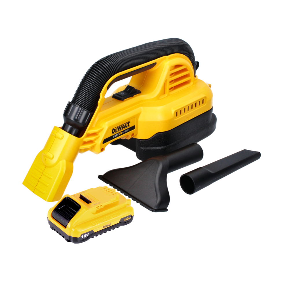 Aspirateur à main sans fil DeWalt DCV 517 18 V 1,9 L + 1x batterie 3,0 Ah - sans chargeur