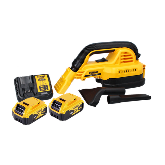 DeWalt DCV 517 P2 Akku Handstaubsauger 18 V 1,9 L + 2x Akku 5,0 Ah + Ladegerät