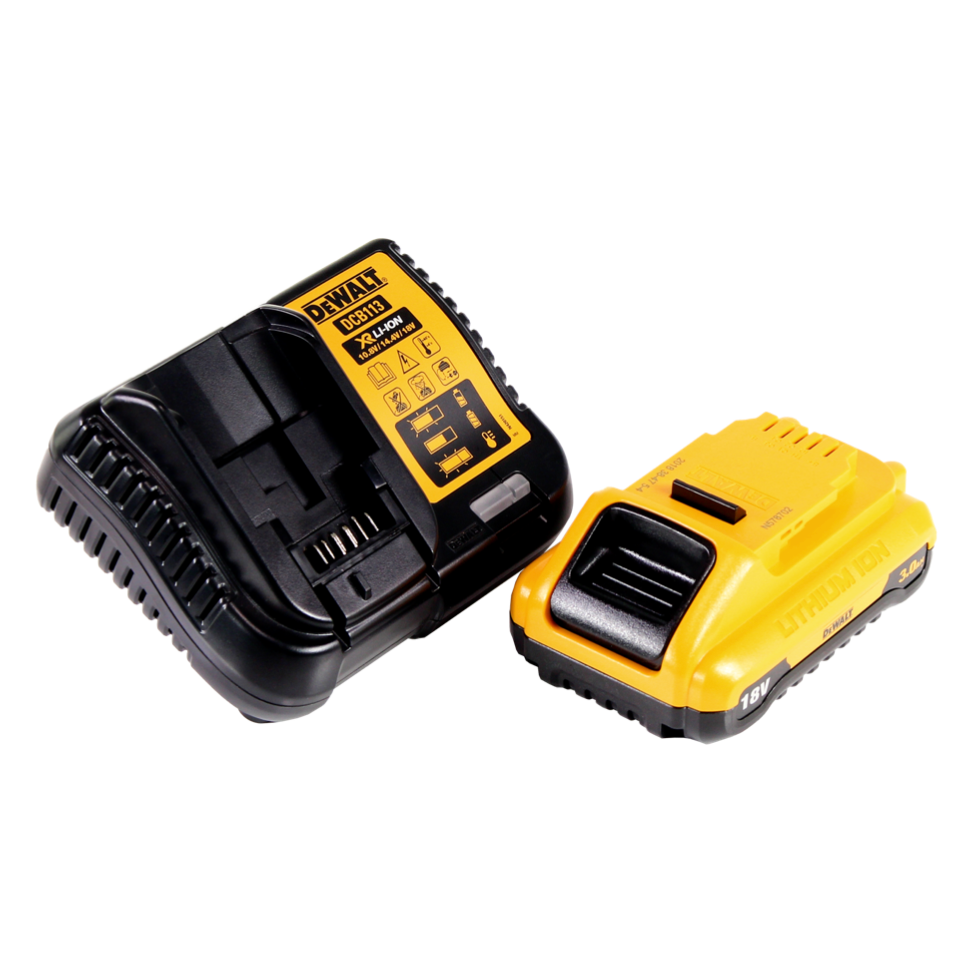 Scie circulaire sur batterie DeWalt DCS 570 L1 18 V 184 mm sans balais + 1 batterie 3,0 Ah + chargeur