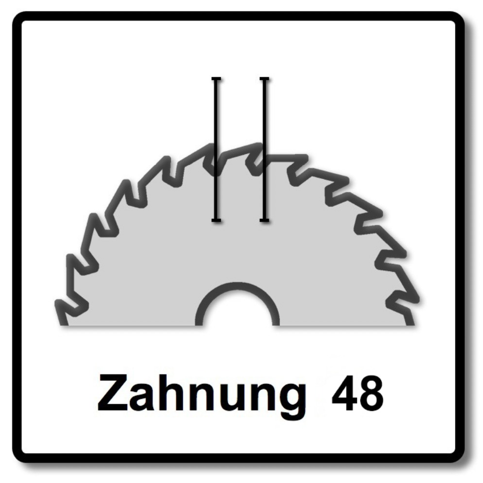 Makita MCCS15048E SPECIALIZED EFFICUT Sägeblatt 150 x 20 x 1,1 mm 2 Stk. ( 2x B-69331 ) 48 Zähne für Metall