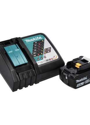 Souffleur à feuilles Makita DUB 186 RT1 sur batterie 18 V + 1x batterie 5,0 Ah + chargeur