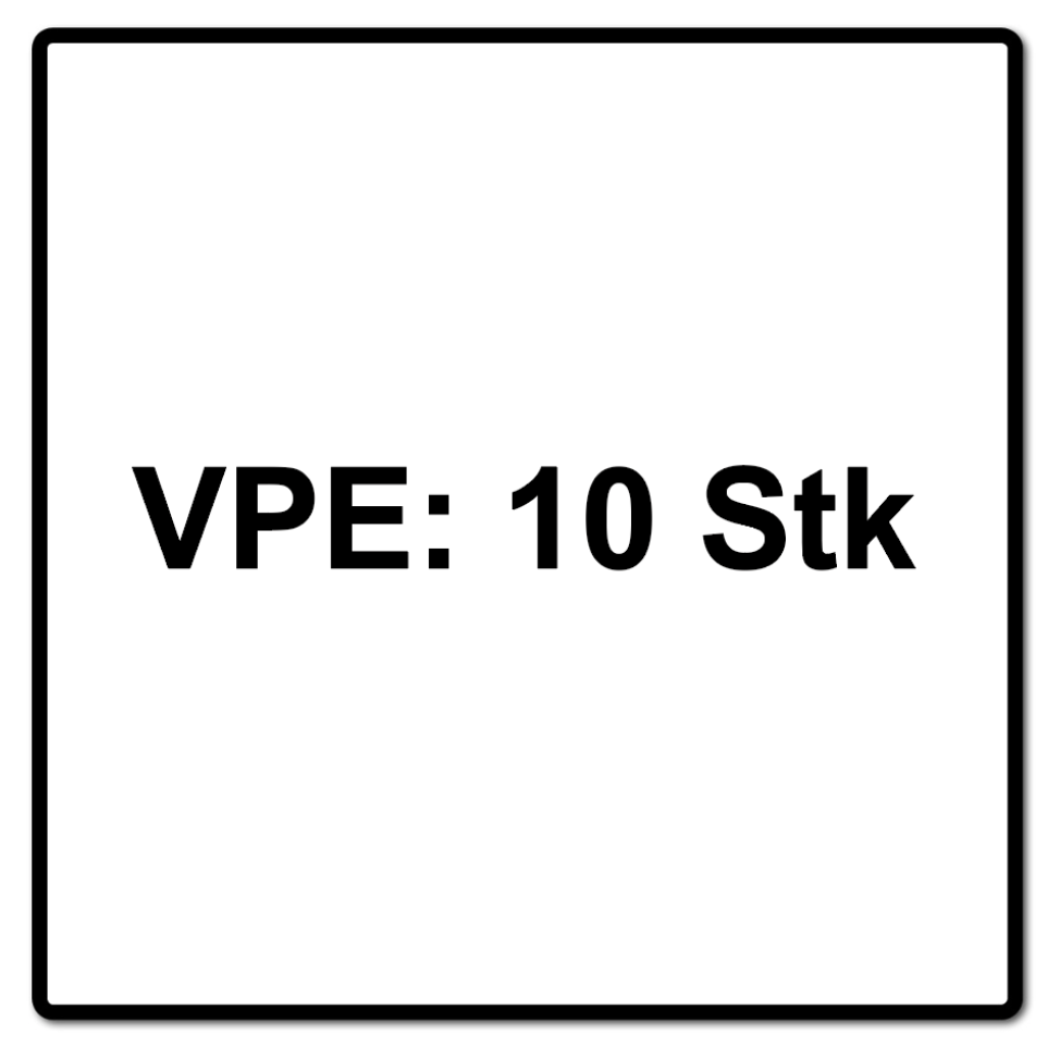 Makita Staubsack aus Papier 10 Stk. ( 2x 194746-9 ) für Exzenterschleifer BO 5031 / BO 5041 / DBO 180 und Schwingschleifer BO 3711 / BO 4555 / BO 4565