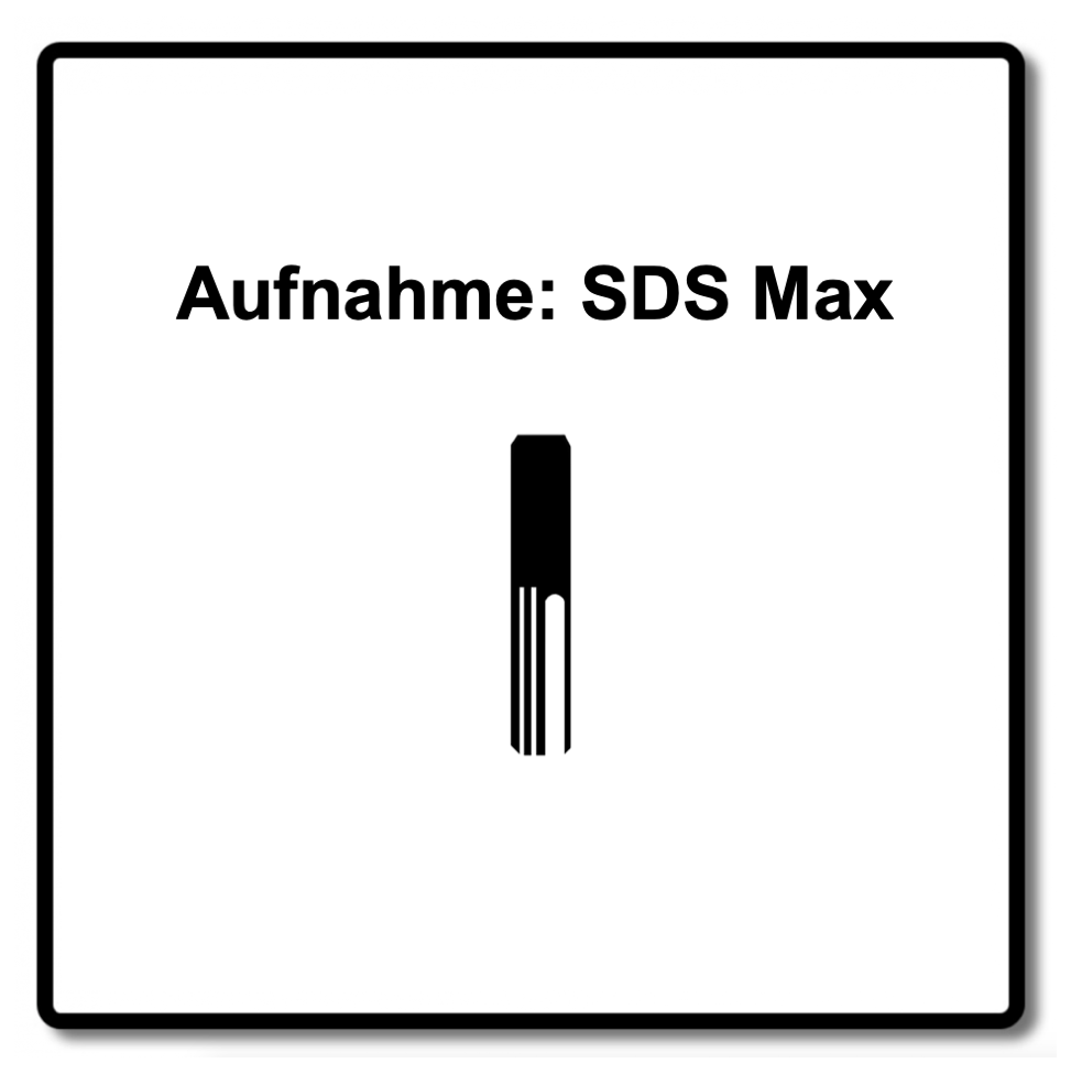 Burin plat Makita 25 x 400 mm SDS Max 1 pièce (D-34213)