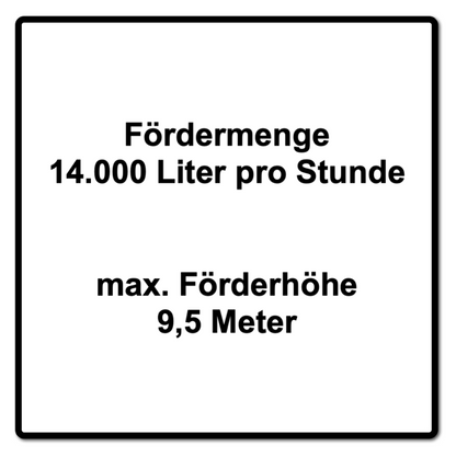 Scheppach SWP800-2 Tauchpumpe 750 Watt ( 5909507901 ) für Schmutzwasser