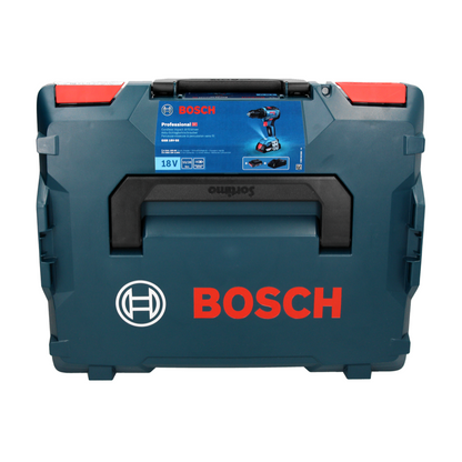 Bosch GSB 18V-55 Professional perceuse à percussion sans fil 18 V 55 Nm sans balai + 2x batteries 2,0 Ah + chargeur + L-Boxx (06019H5370)