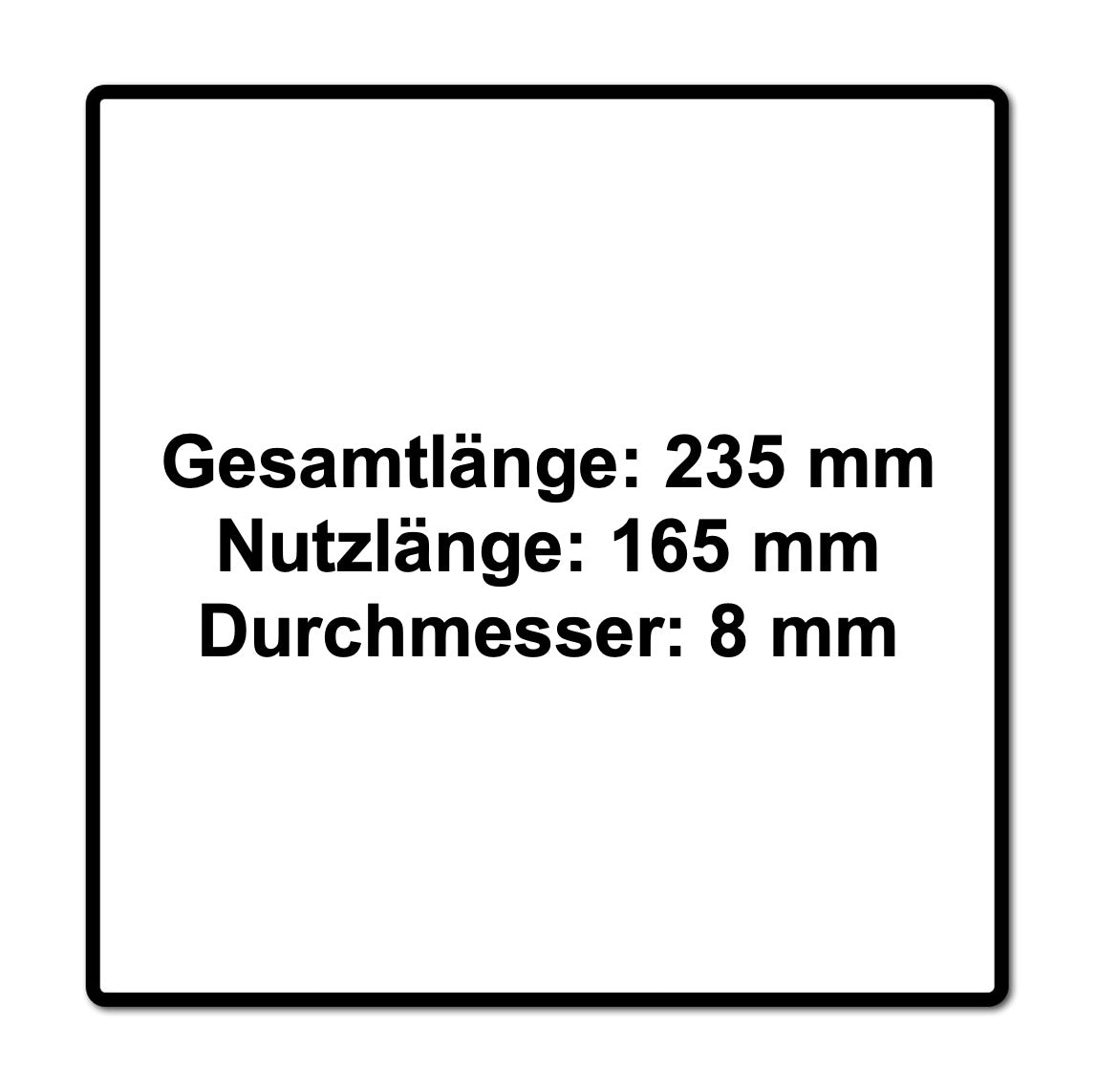 Festool Schlangenbohrer SB CE D8 8 mm ( 205904 ) für Schlagbohrschrauber und Bohrschrauber - Toolbrothers